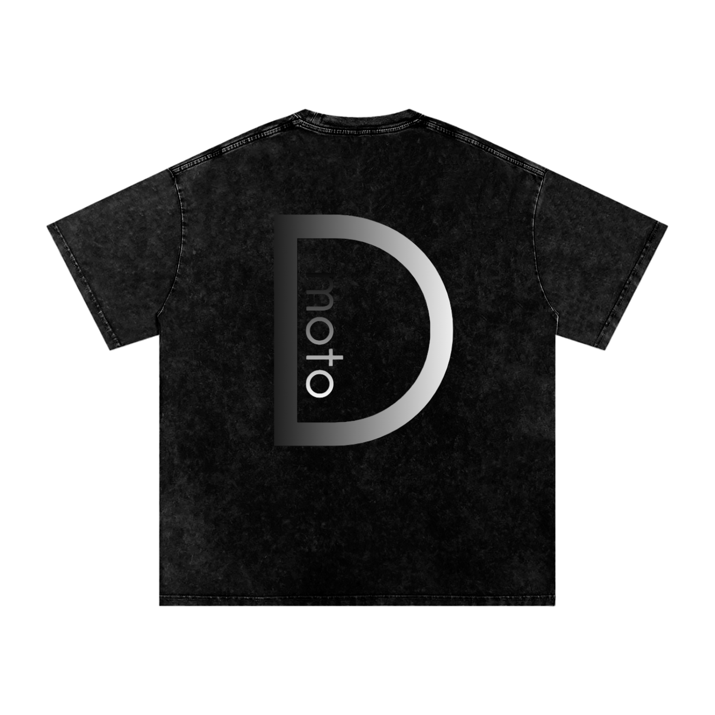 Black Defy Moto Tee