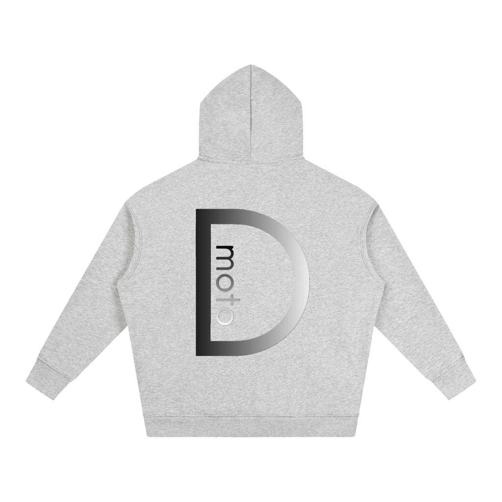 Grey Defy Moto Hoodie